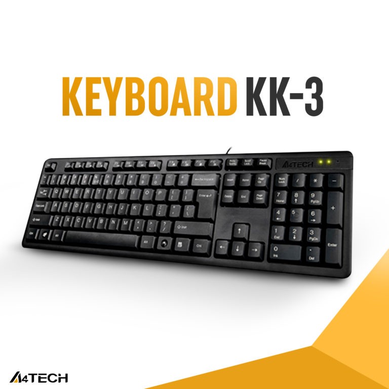 Bàn phím A4TECH USB KK-3