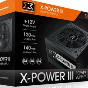 Computer power supply Xigmatek X-POWER III 550 - 500W EN45983